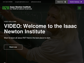 'newton.ac.uk' screenshot