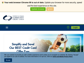 'uvacreditunion.org' screenshot