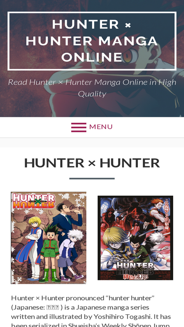 Where to Read the 'Hunter x Hunter' Manga Online