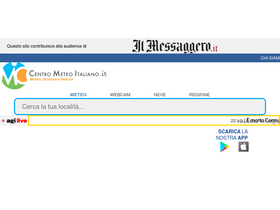 'centrometeoitaliano.it' screenshot