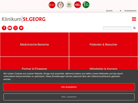 'sanktgeorg.de' screenshot