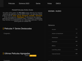 'pelis28.net' screenshot