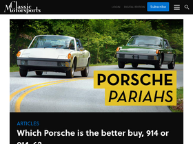 'classicmotorsports.com' screenshot