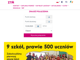 'metropoliaztm.pl' screenshot