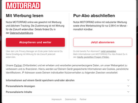'motorradonline.de' screenshot