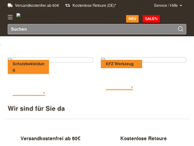 'arbeitsbedarf24.de' screenshot