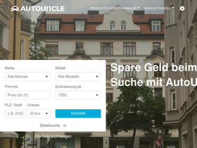 'autouncle.de' screenshot