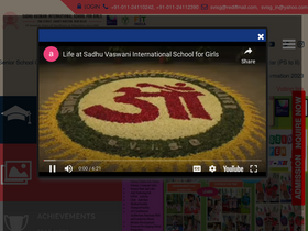 'svisgdelhi.com' screenshot