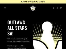 adelaidecheerleading.com.au homepage screenshot