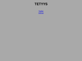'tetyys.com' screenshot