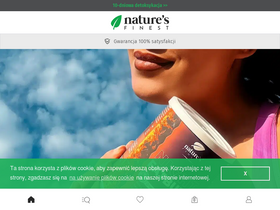 'naturesfinest.pl' screenshot