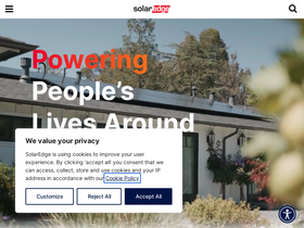 'solaredge.com' screenshot