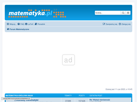 'matematyka.pl' screenshot