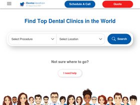 'dentavacation.com' screenshot