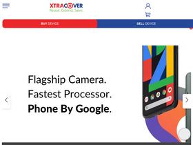 'xtracover.com' screenshot