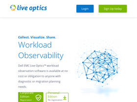 'liveoptics.com' screenshot