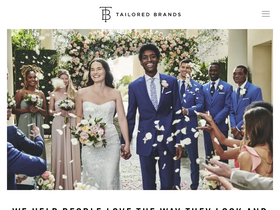 'tailoredbrands.com' screenshot