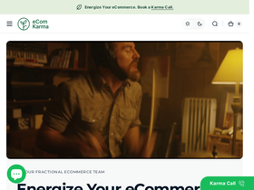 ecomkarma.com homepage screenshot