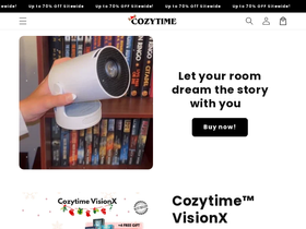 Cozytime website screenshot