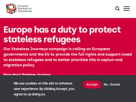 'index.statelessness.eu' screenshot