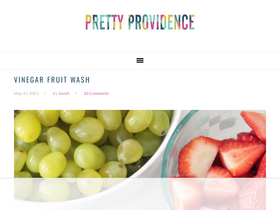 'prettyprovidence.com' screenshot