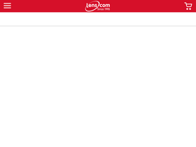 'lens.com' screenshot