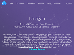 'laragon.org' screenshot