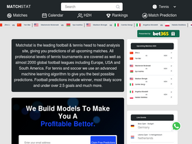'matchstat.com' screenshot