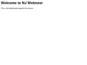 'njwebnest.in' screenshot