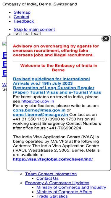 indembassybern.gov.in