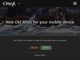 'playorna.com' screenshot