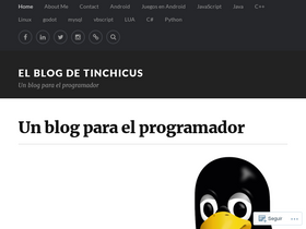 'tinchicus.com' screenshot