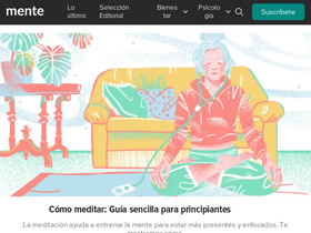 'mente.org' screenshot