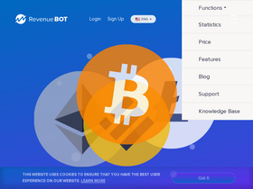 'revenuebot.io' screenshot