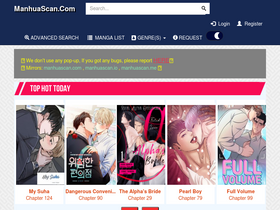 'manhuascan.com' screenshot