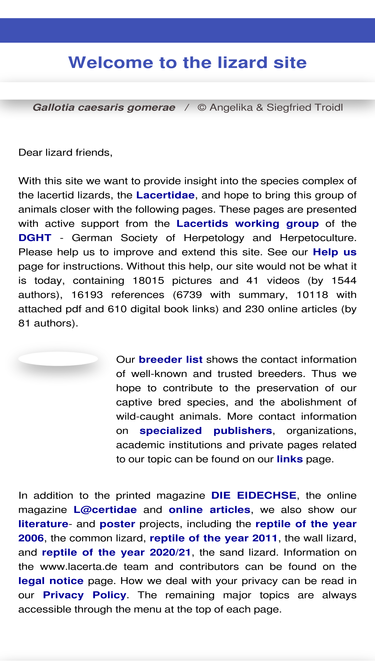 lacerta.de
