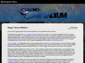 'chronocompendium.com' screenshot