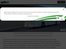 'belkoair.com' screenshot
