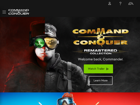 'commandandconquer.com' screenshot