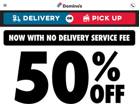 'dominos.com.au' screenshot