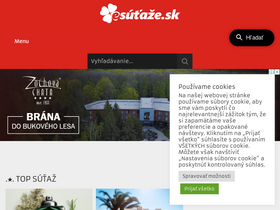 'esutaze.sk' screenshot