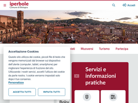 'comune.bologna.it' screenshot