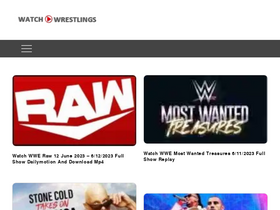 'watchwrestlings.in' screenshot