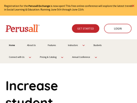 'perusall.com' screenshot