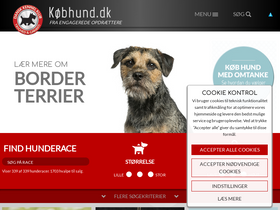 'koebhund.dk' screenshot