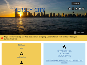 'jerseycitynj.gov' screenshot