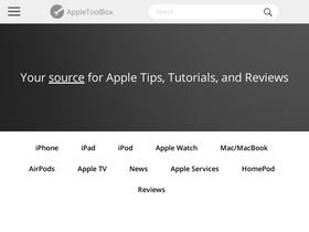 'appletoolbox.com' screenshot