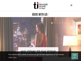 'treasureisland.com' screenshot