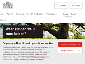 'provincie-utrecht.nl' screenshot