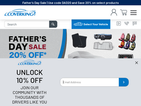 'coverking.com' screenshot